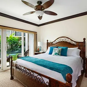  Apartment Waipouli Beautiful Luxury Ground Level Garden View Ac Pool!
